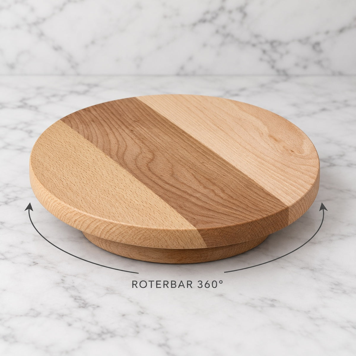 Roterbar serveringsbräda