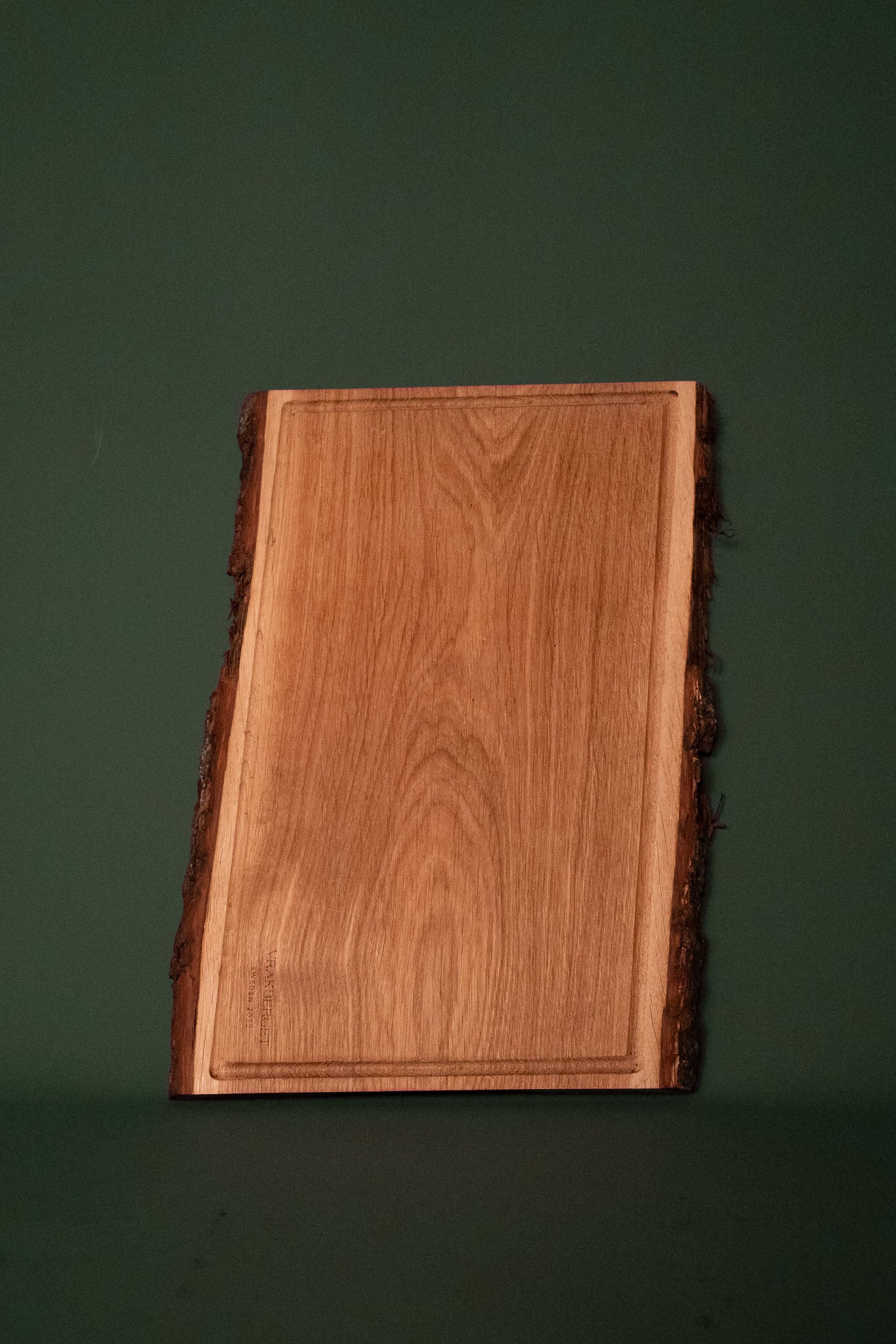 Serveringsskärbräda rustik ek