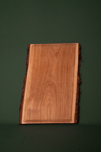 Serveringsskärbräda rustik ek