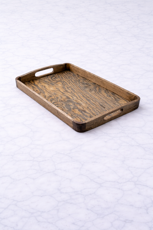 Serveringsbricka trä