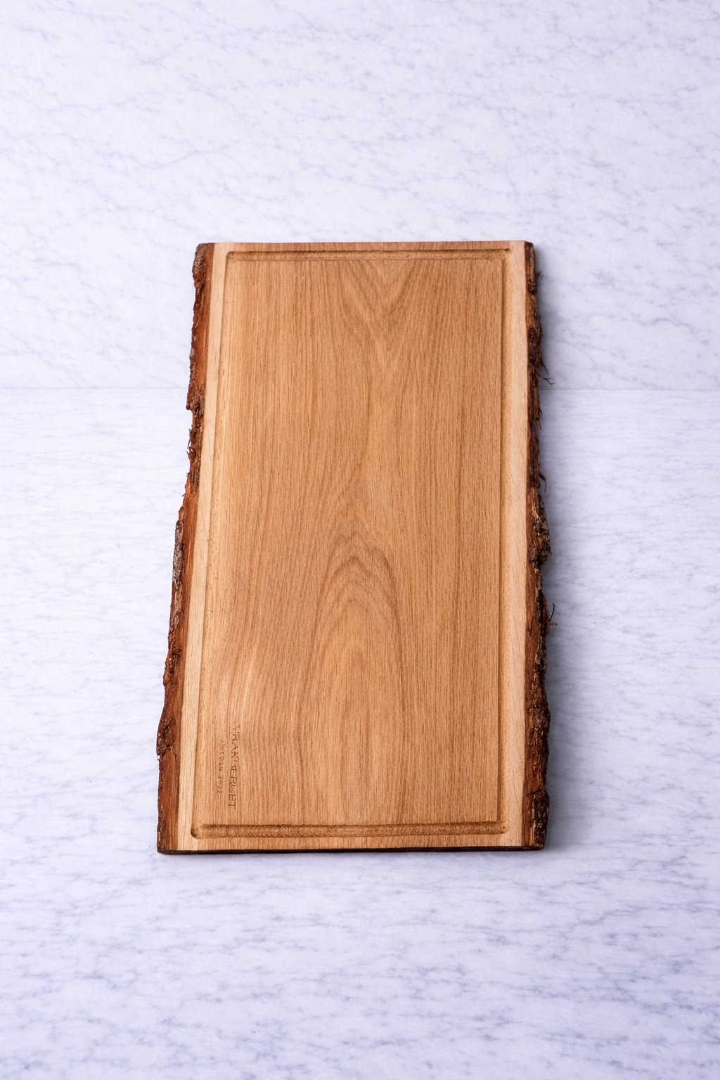 Serveringsskärbräda rustik ek