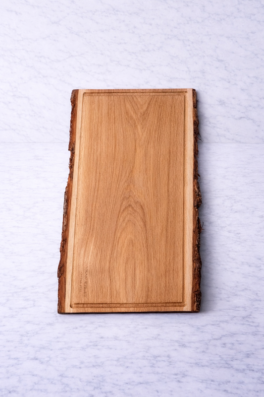 Serveringsskärbräda rustik ek
