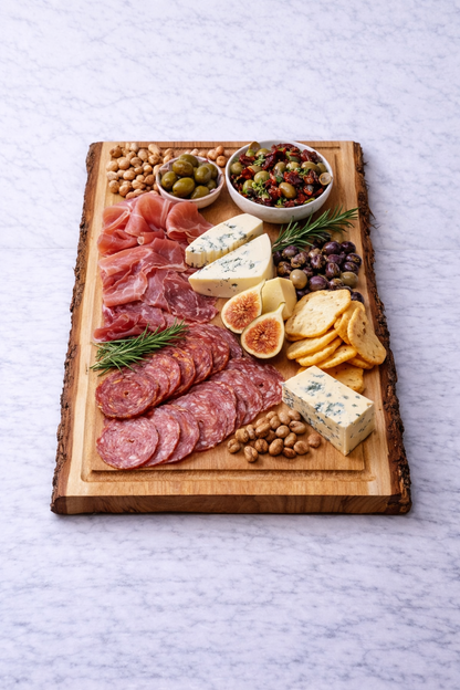 Serveringsskärbräda rustik ek