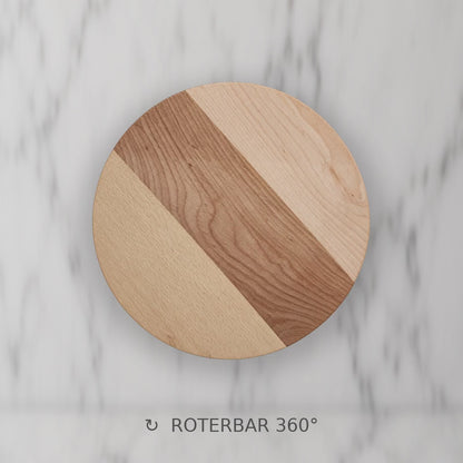 Roterbar serveringsbräda